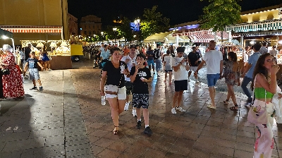 Ночная Ницца в разгар сезона 2022