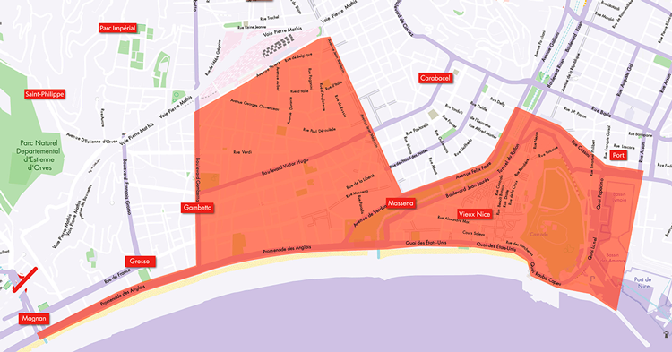 Карта обязательного ношения масок